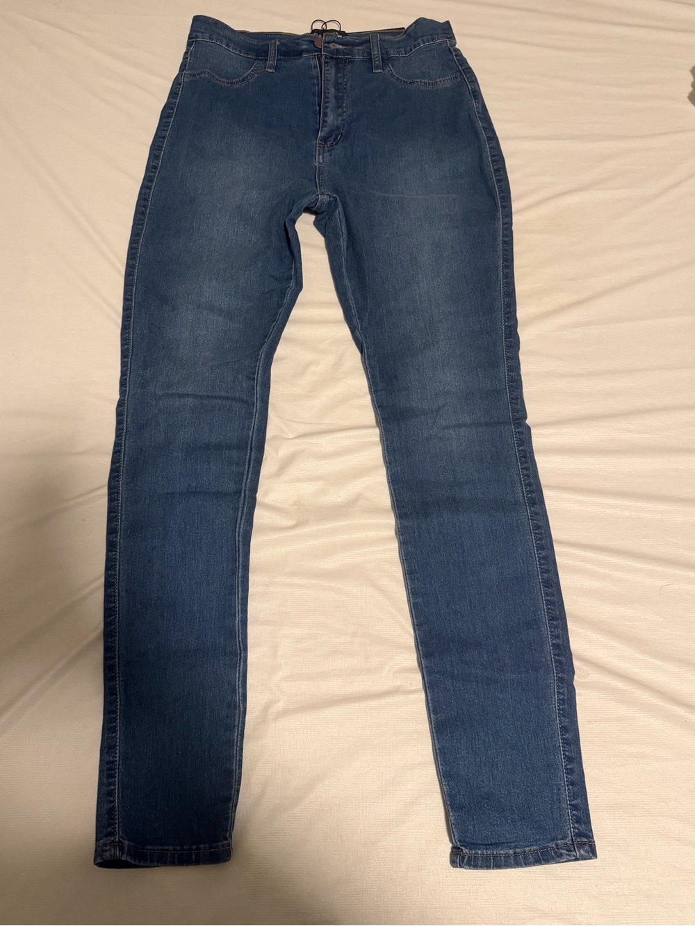 Fashion Nova Dark Blue Skinny Jeans